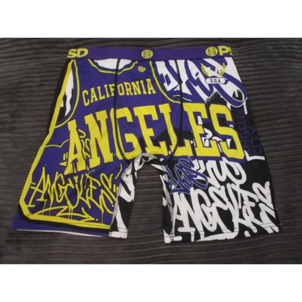 PSD Warface Los Angeles California Men's Large Underwear Boxer Briefs